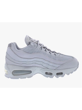Nike Air Max 95 CT1268-100 Triple White Grey Fog Men's Athletic Sneakers